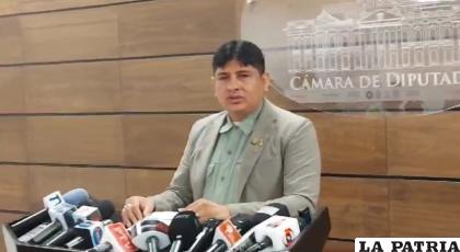 Diputado del Movimiento Al Socialismo (MAS), Rolando Cuéllar /LA PATRIA