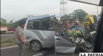 Varias víctimas y heridos se reportaron tras el fatal accidente /RRSS