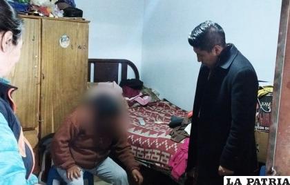 Personal de la DIO rescató a la víctima de abuso sexual y quien está embarazada /DIO