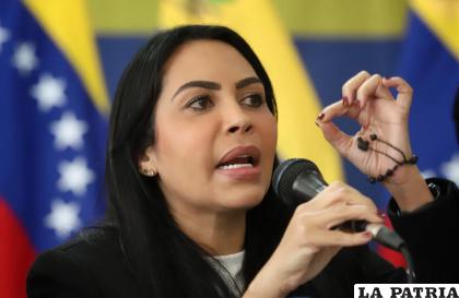 La exdiputada opositora venezolana Delsa Solórzano /EFE