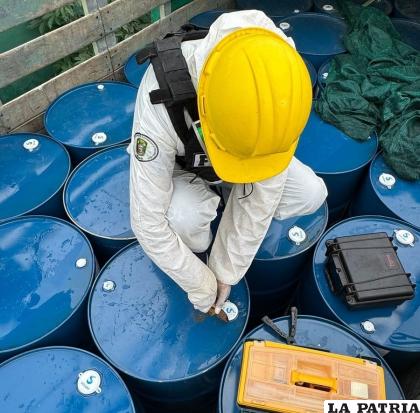 El precursor químico fue confiscado de dos camiones que fueron interceptados /ABI