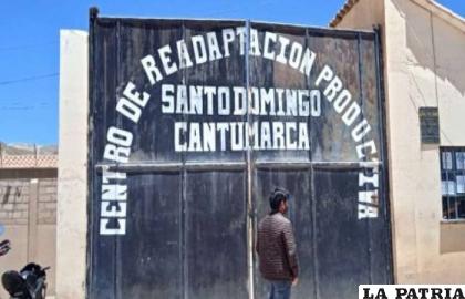 Penal de Cantumarca en Potosí /Internet