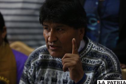 Expresidente de Bolivia, Evo Morales 
/EFE