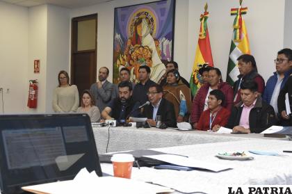 La reunión del Consejo Permanente del Agua se realizó ayer /APG
