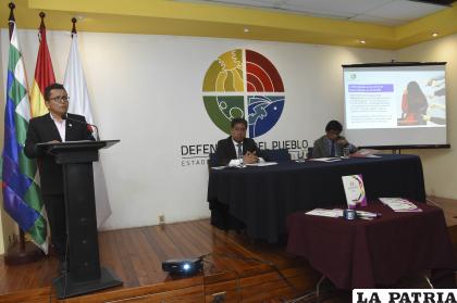 Presentan segundo informe del Observatorio Defensorial y Judicial /APG