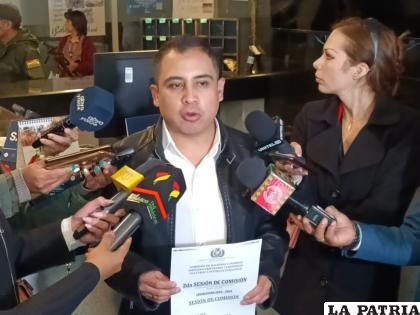 El diputado de Comunidad Ciudadana (CC), Alberto Astorga /LA PATRIA
