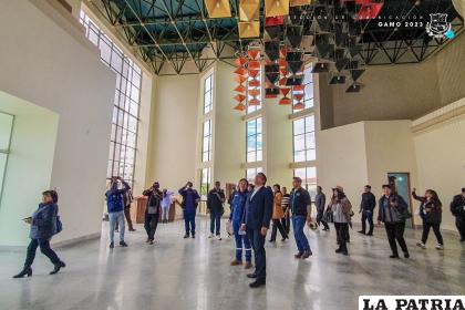 El vestíbulo del teatro fue revitalizado /GAMO